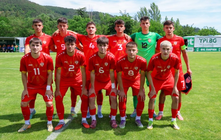 Македонија У20 поразена од САД на тестот во Бугарија