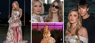 Ќерката на Гоца Тржан е гламурозна матурантка – позира со дечкото фудбалер, копија e на мама (фото)