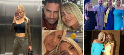 Девојката на Душко Тошиќ објави фотка од себе без шминка, додека тој се дружи со бившата Карлеуша и гордо се гушка со ќерките