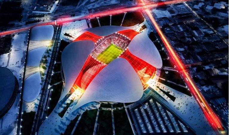 Блесна новиот стадион на кој ќе се играат мечеви од ЕП 2032, ќе биде дом на два клуба (Видео)