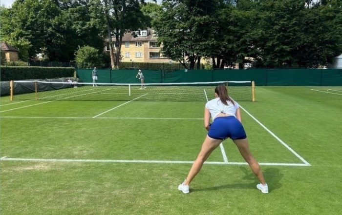 ВИМБЛДОН: Македонската тенисерка Лина Ѓорческа игра против Американката Аманда Анисимова