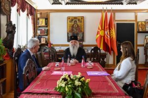 Владина делегација кај архиепископот Стефан