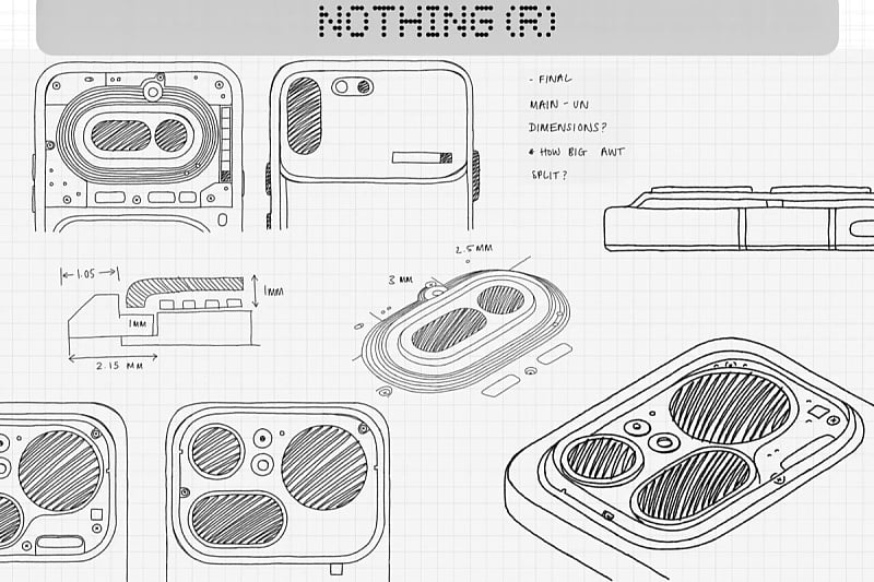 Nothing Phone (4b) ќе биде претставен во јули, објавена е ажурирана скица од дизајнот