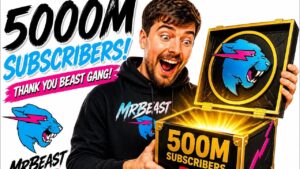 MrBeast испиша историја: Прв јутјубер со 500 милиони претплатници, честитки пристигнаа и од врвот на YouTube