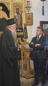 Макрон го посети Цетинскиот манастир