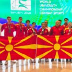 Сребро за машкиот, бронза за женскиот македонски тим во борби