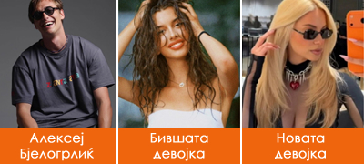 Синот на Бјелогрлиќ ја остави девојката за Сара Јо, таа раскина откако зборуваше за свадба со бившиот – нови докази дека се пар