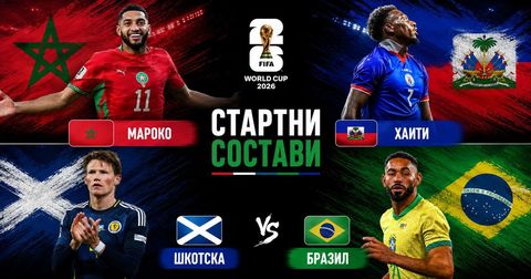 СТАРТНИ СОСТАВИ: Нејмар во тимот на Бразил за мечот со Шкотска!