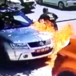 ВИДЕО: Брза реакција на СВР Скопје, пронајден и лишен од слобода сторителот кој денеска опожари две возила пред Амбасадата на Бугарија