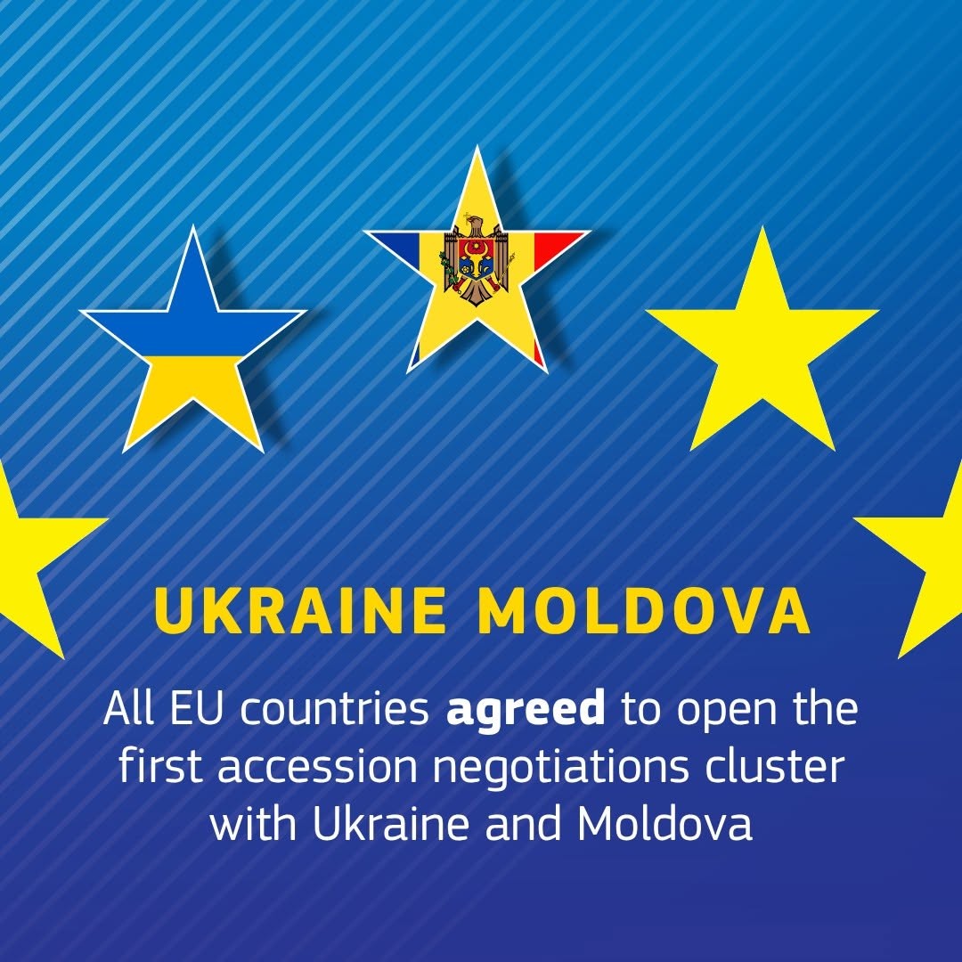ФАКТОР НА ДЕНОТ: Украина и Молдавија ги почнаа преговорите со ЕУ, а Македонија останува во чекалната