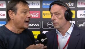 Атаман шоу по поразот од Олимпијакос: Тајрик Џоунс го нападна Нан по крајот на мечот!