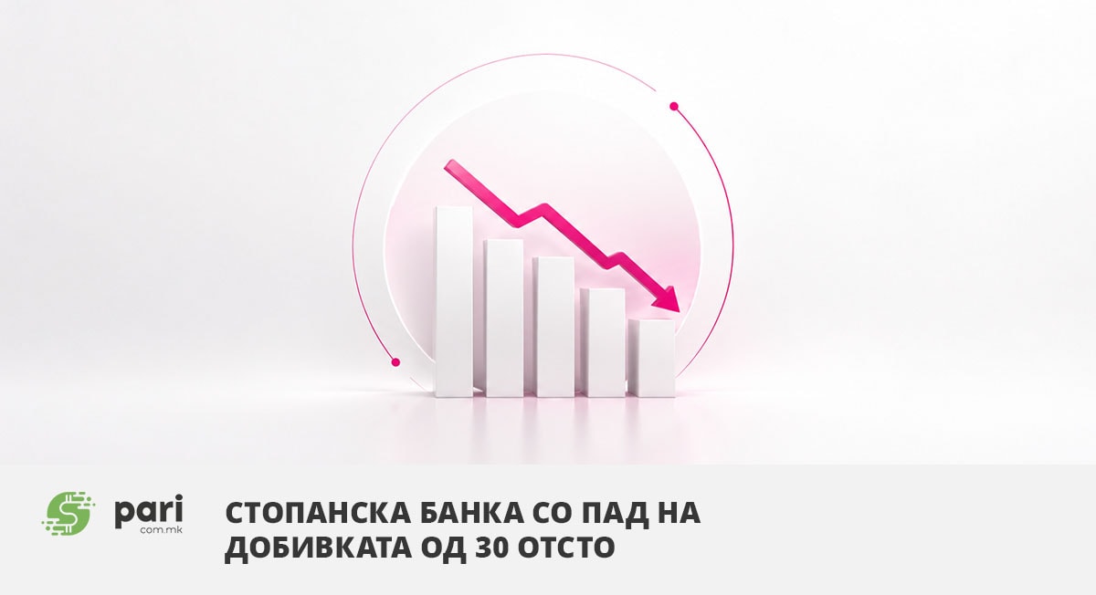 КРЕДИТИТЕ РАСТАТ, КАМАТИТЕ ПОПУШТААТ: Стопанска банка со пад на добивката од 30 отсто
