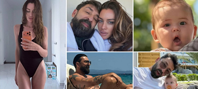 Oгњен Амиџиќ семејно на море – изнајми приватен авион, ѝ прослави 6 месеци на ќерката, сопругата блеска крај него