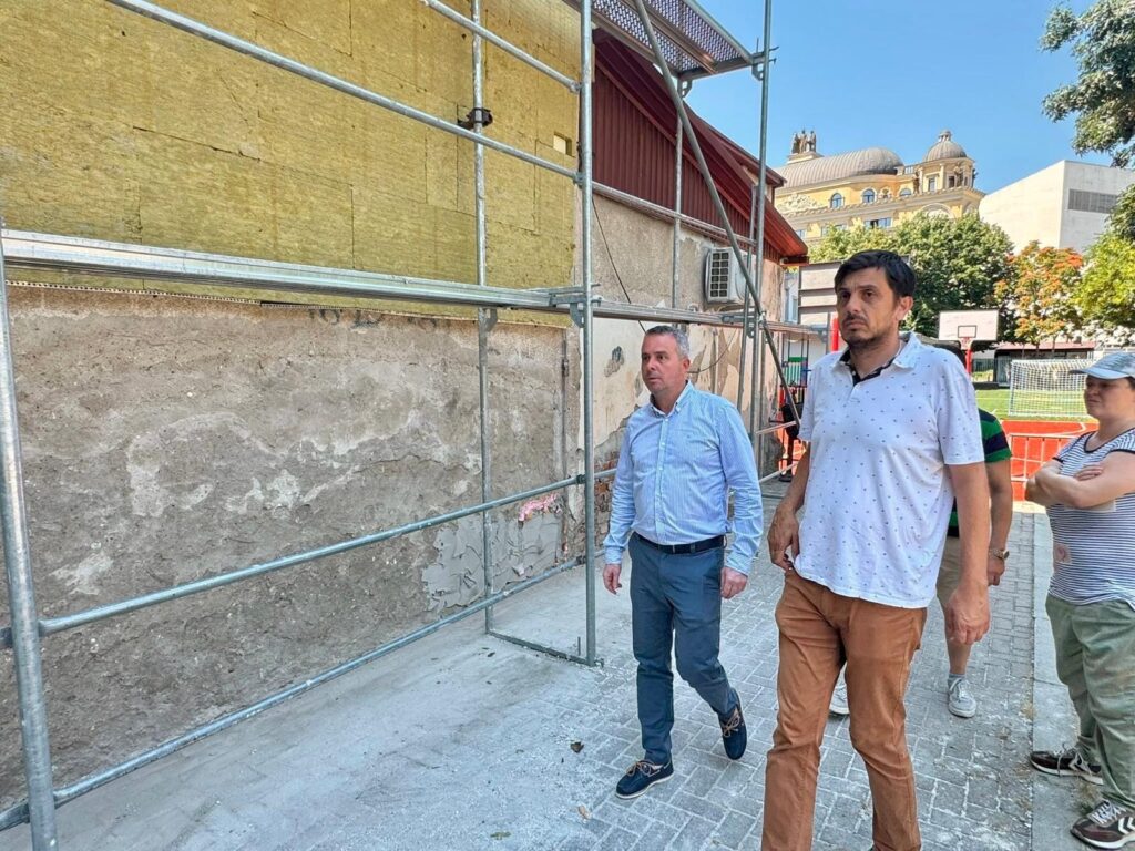 ОУ „Св. Кирил и Методиј“ добива нова фасада и LED осветлување, помали сметки и подобри услови