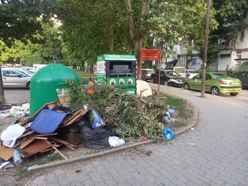 Од три општини во Скопје, во јуни подигнати над 6.000 м3 отпад од диви депонии