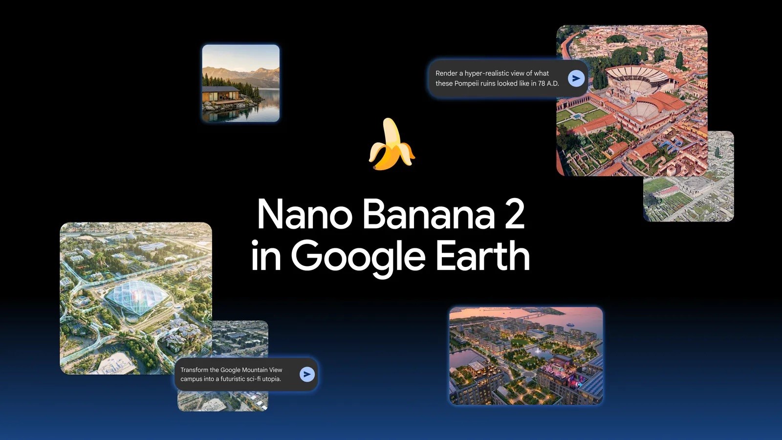 Google Earth со помош на AI може да ја претвори секоја локација во она што ќе го замислите