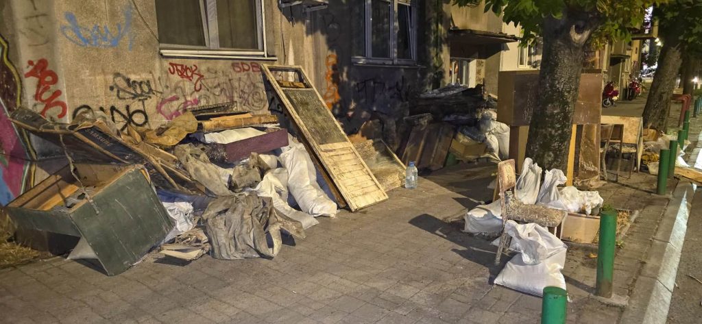 Во Скопје синоќа биле затекнати лица кои нелегално исфрлале шут и отпад, Ѓорѓиевски најави санкции