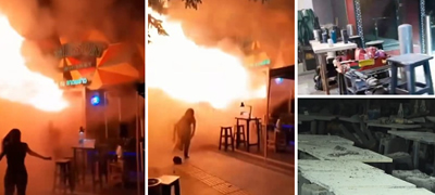 Застрашувачки сцени од пожар во бар во Бангкок – загинати се најмалку 27 луѓе, повеќето се криеле во тоалет (видео)