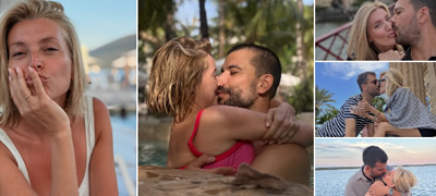 Анѓелка Прпиќ ги покажа пегите на одмор, па сподели ретки љубовни фотки со сопругот, кој му беше другар на бившиот: „На дечко ми му е роденден“