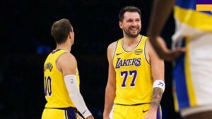 Цел тим на ЛА Лејкерс на гости кај Дончиќ во Словенија