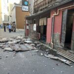 Стравувања за многу жртви по силниот земјотрес во Јапонија, урнат трговски центар во Кумамото