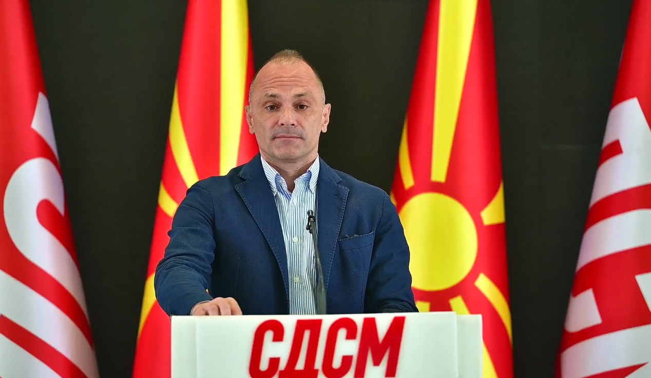 (Во живо) Прес-конференција на претседателот на СДСМ, Венко Филипче за труењето во Гостивар