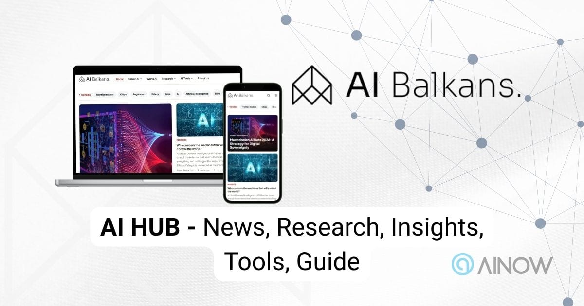 Лансиран AI Balkans – првиот регионален хаб посветен на вештачката интелигенција