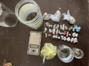 ВИДЕО: Поголема количина дрога пронајдена во напуштени подрумски простории во Аеродром