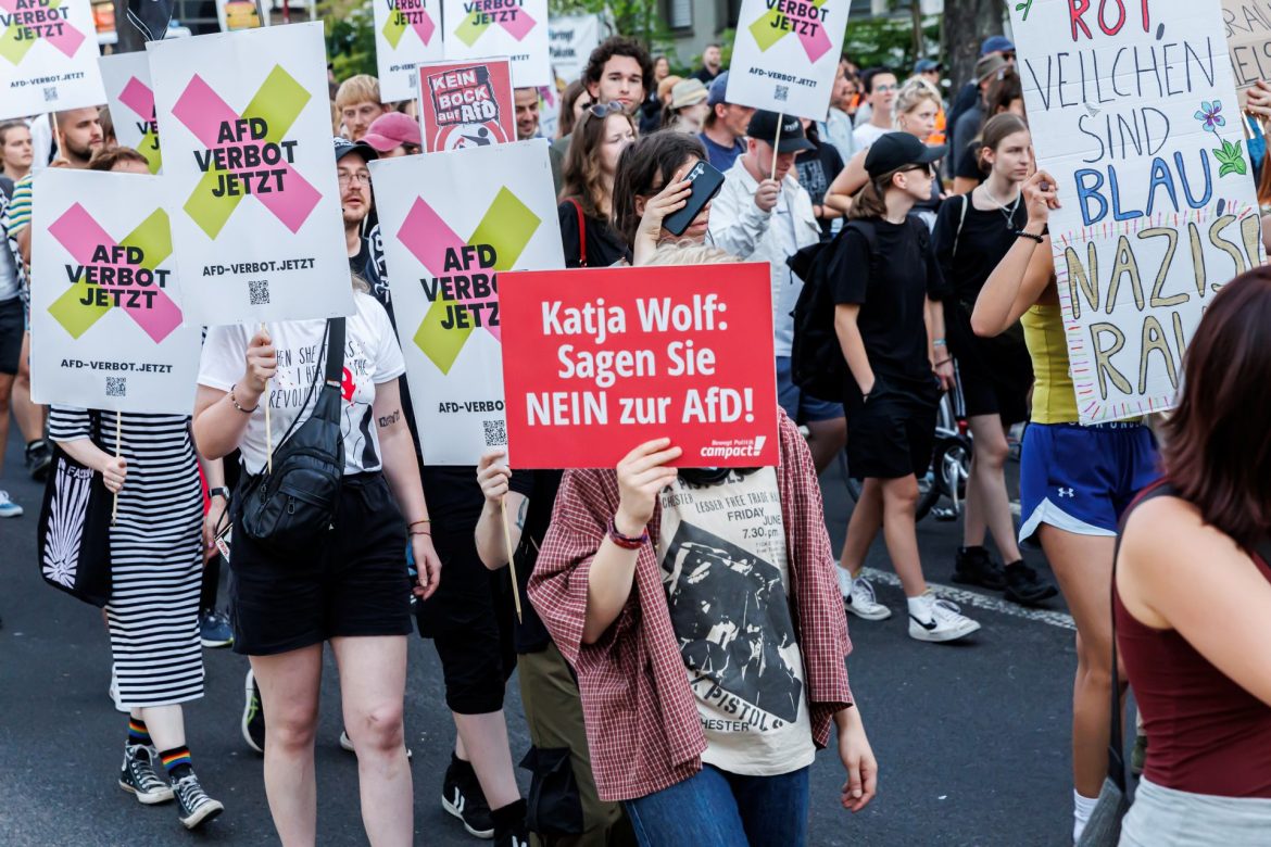Масовни демонстрации против партијата „АфД“ во Германија пред дводневниот конгрес