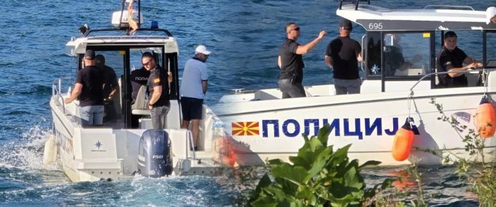 Барале помош среде езеро: Спасени две девојки на СУП даски во Охридското Езеро откако ветер ги однел далеку од брегот