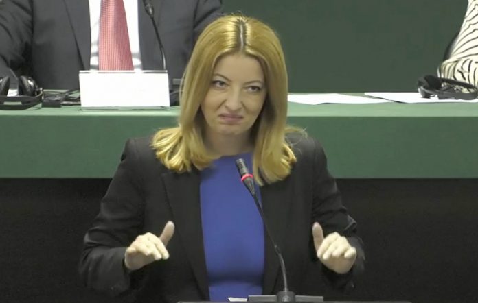 Данела Арсовска осудена за клевета, ќе треба да му плати 100.000 денари на Орце Тодоровски