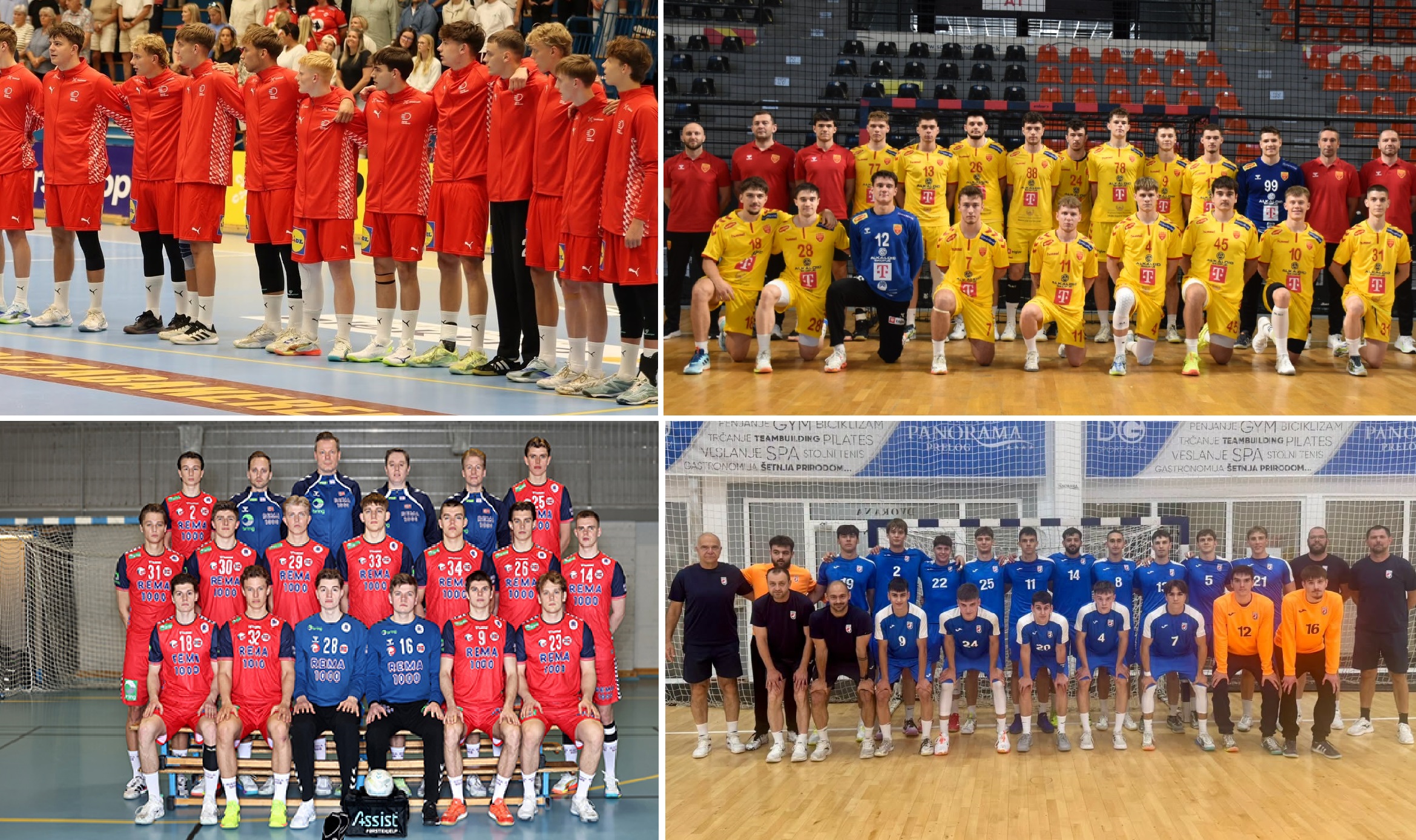 Како минаа ривалите на Македонија пред ЕП – Норвешка ги среди Данска и Шведска…