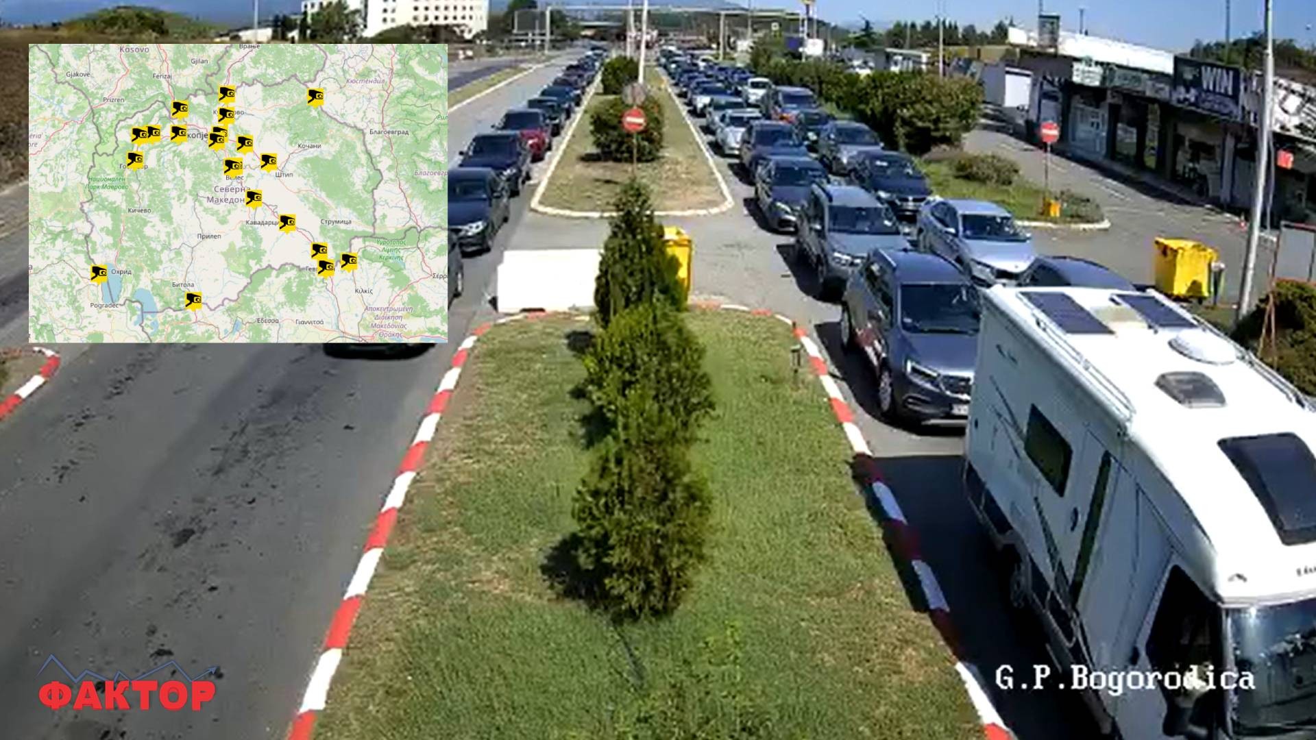 Кои гранични премини имаат најголема фреквенција на патници?