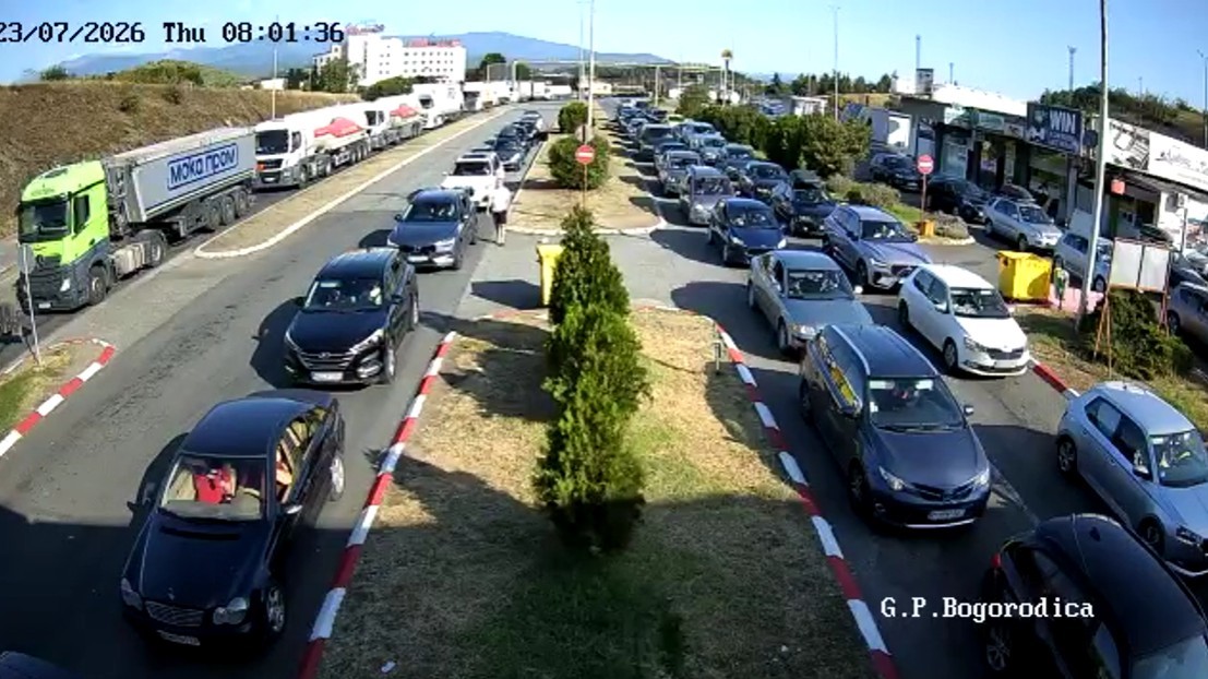 Дали утринава има гужва на Евзони?