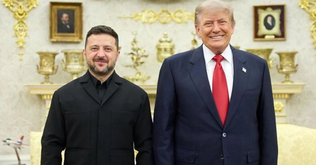 ТРАМП СЕ СРЕТНА СО ЗЕЛЕНСКИ И НЕТАНЈАХУ, СЕ РАЗГОВАРАШЕ ЗА ВОЗДУШНАТА ОДБРАНА НА УКРАИНА И ЗА ИРАН