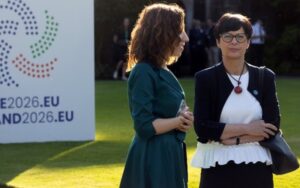 Еврокомесарката за проширување Марта Кос во посета на Скопје