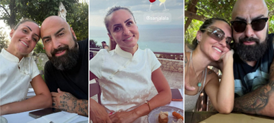 Перо Антиќ и Сања Ристиќ прославија годишнина од љубовта во Афитос: „З години со ова ѓаволче“