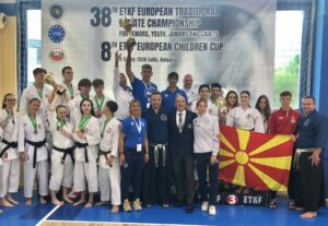 Македонија трета на Европското сениорско првенство во традиционално карате!