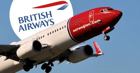 Норвешката авиокомпанија го промени логото откако загуби облог со „British Airways“