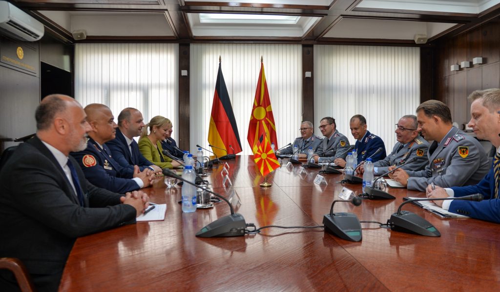 Началникот на Вооружените сили на Сојузна Република Германија во официјална посета на Армијата