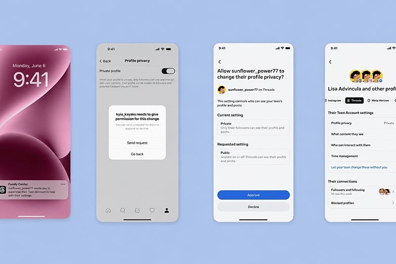 Threads добива нови функции за родителска контрола