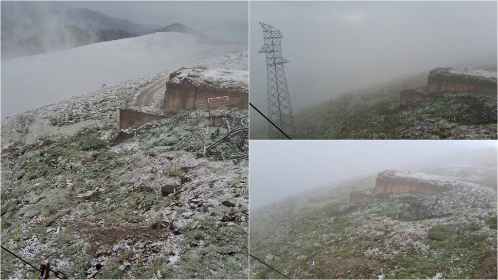(ФОТО) Снег на Пелистер среде лето