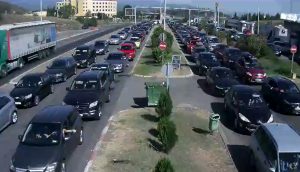 ВИДЕО: Штрајкот направи хаос на границите, километарки колони на Евзони