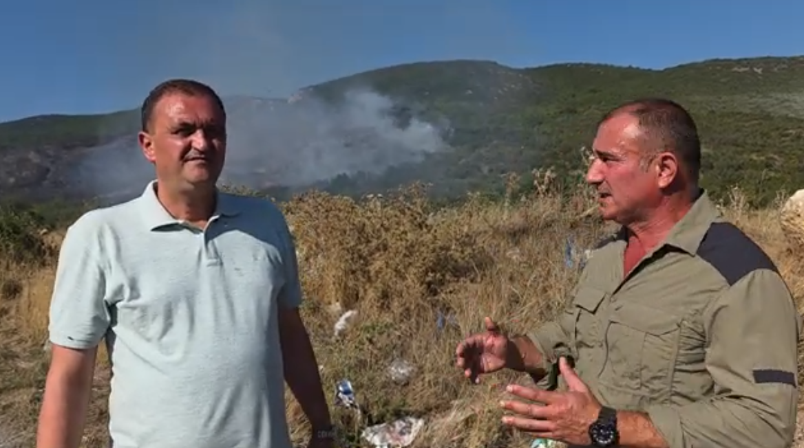 (ВИДЕО) ГОРИ ВО ВАЛАНДОВСКО: Избувна ризичен пожар