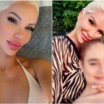 (Фото) Калтрина Круезиу уживаше во Трпејца – со синот веслаа на суп-даска и ги сподели магичните зајдисонца