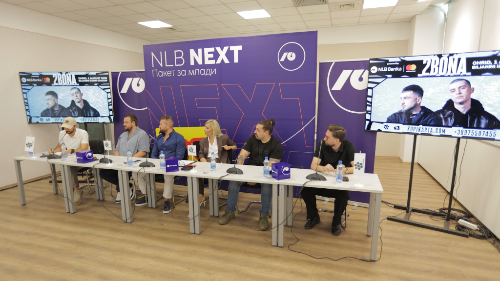 Осум музички настани, ексклузивни поволности за младите преку NLB Next и специјалниактивации за корисниците на НЛБ картичките