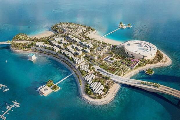 Herzog & de Meuron претвораат вештачки остров во културен центар на Катар