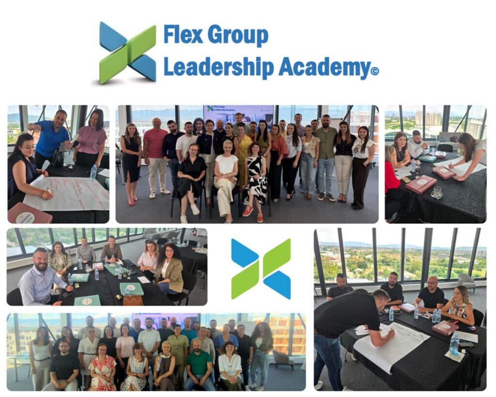 Успешно заокружен првиот циклус од Лидерската академија на Flex Group: Стратешка инвестиција во развој на менаџерскиот кадар