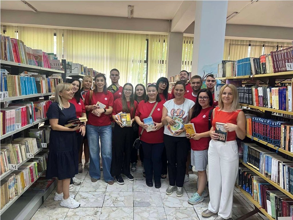 UM Skopje со донаторска акција за поттикнување на културата на читање