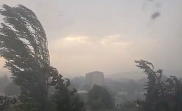 Видео: големо невреме го зафати Скопје